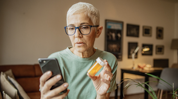 Woman compares prescription costs